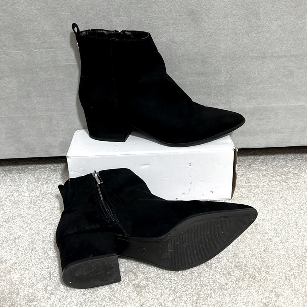 A new day faux suede ankle boot
